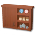 落ち着いた食器棚Bデコボックス