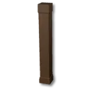 素朴な柱デコボックス