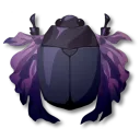 黒色ニシキコガネムシ