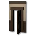 標準的な壁(扉)デコボックス