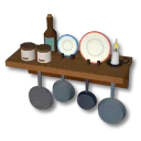 立派なキッチン用品掛けAデコボックス