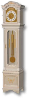 精巧な柱時計Bデコボックス