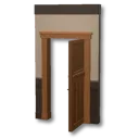 落ち着いた壁(扉)デコボックス